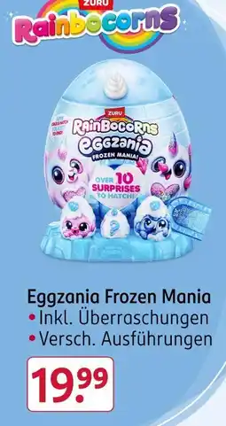 Rossmann Zuru rainbocorns eggzania frozen mania Angebot