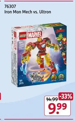 Rossmann Lego iron man mech vs. ultron Angebot