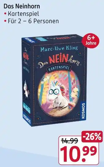 Rossmann Kosmos das neinhorn kartenspiel Angebot
