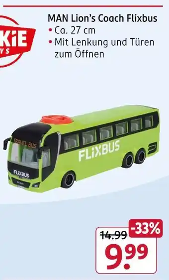 Rossmann Flixbus man lion’s coach flixbus Angebot