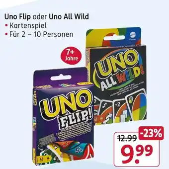 Rossmann Uno flip Angebot
