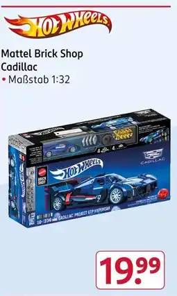 Rossmann Hot wheels mattel brick shop cadillac Angebot