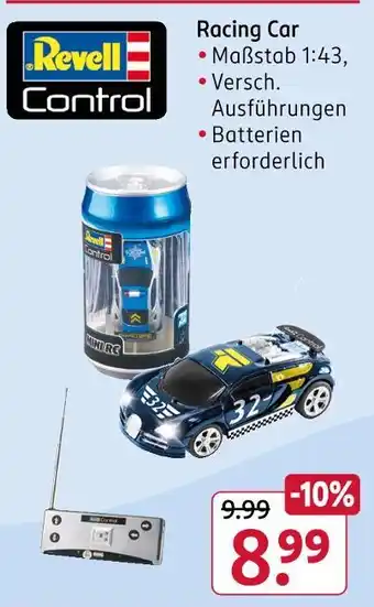 Rossmann Revell control racing car Angebot