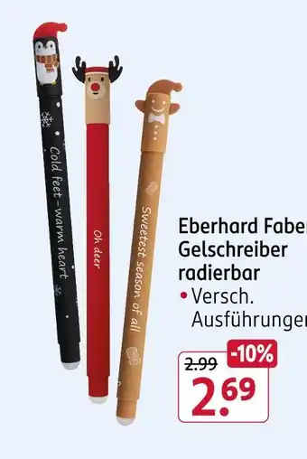 Rossmann Eberhard faber gelschreiber radierbar Angebot