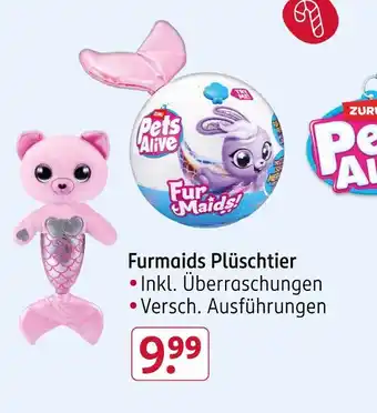Rossmann Pets alive furmaids plüschtier Angebot