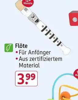 Rossmann Flöte Angebot