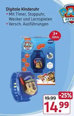 Rossmann Digitale kinderuhr Angebot
