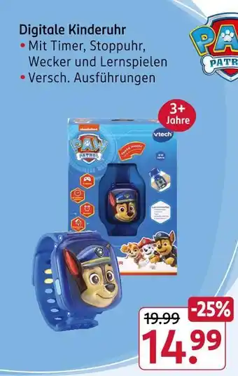Rossmann Digitale kinderuhr Angebot
