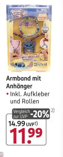 Rossmann Armband mit anhänger Angebot