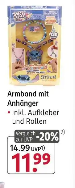 Rossmann Armband mit anhänger Angebot