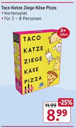 Rossmann Taco katze ziege käse pizza Angebot