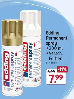 Rossmann Edding permanentspray Angebot