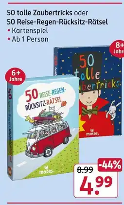 Rossmann Moses. 50 tolle zaubertricks Angebot