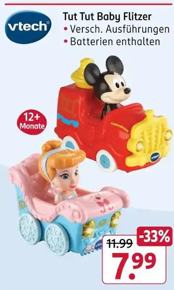 Rossmann Vtech tut tut baby flitzer Angebot