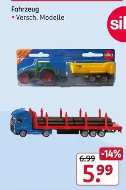 Rossmann Siku fahrzeug Angebot