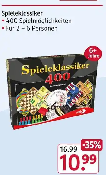 Rossmann Noris spieleklassiker Angebot