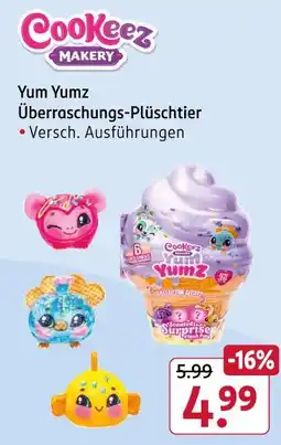 Rossmann Cookeez makery yum yumz überraschungs-plüschtier Angebot