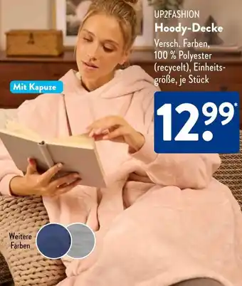 Aldi Süd UP2FASHION Hoody-Decke Angebot