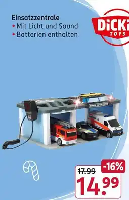 Rossmann Dickie toys einsatzzentrale Angebot