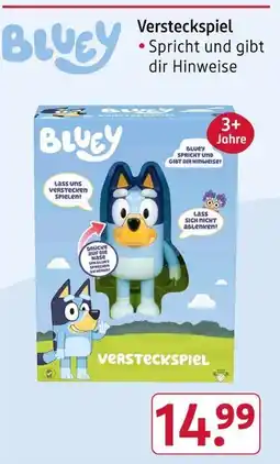 Rossmann Bluey versteckspiel Angebot