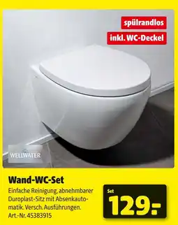 Hagebau Wellwater wand-wc-set Angebot