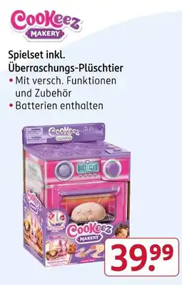 Rossmann Cookeez makery spielset inkl. überraschungs-plüschtier Angebot