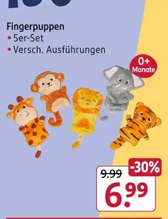Rossmann Fingerpuppen Angebot