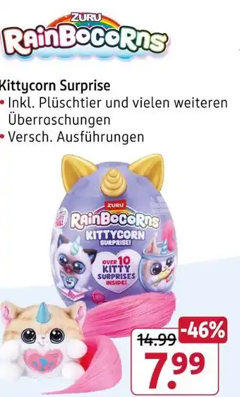 Rossmann Zuru kittycorn surprise Angebot