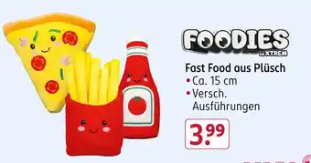Rossmann Foodies by xtrem fast food aus plüsch Angebot