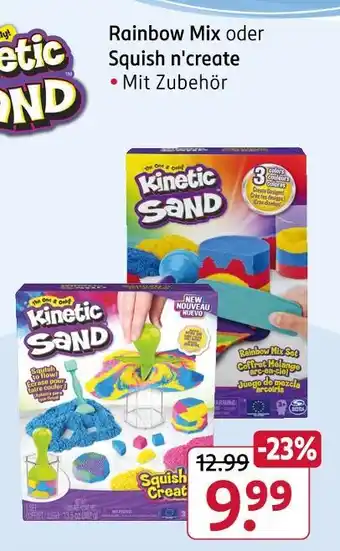 Rossmann Kinetic sand rainbow mix Angebot