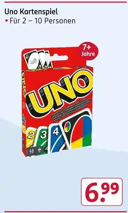 Rossmann Uno kartenspiel Angebot