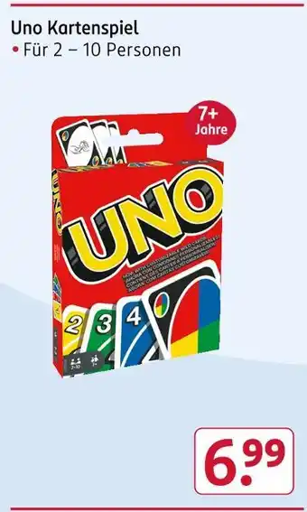 Rossmann Uno kartenspiel Angebot