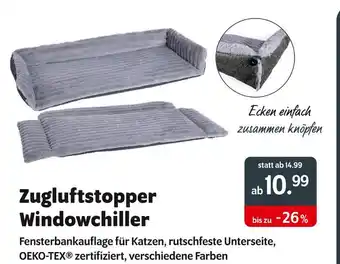 Das Futterhaus Zugluftstopper windowchiller Angebot