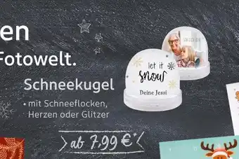 Rossmann Schneekugel Angebot