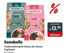 Das Futterhaus Sanabelle trockenahrung für katzen Angebot