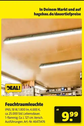 Hagebau Feuchtraumleuchte Angebot