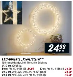toom Baumarkt Led-objekt stern Angebot