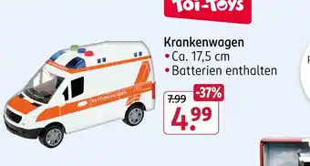 Rossmann Toi-toys krankenwagen Angebot