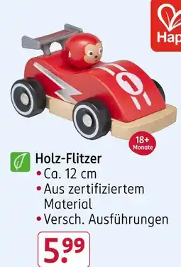 Rossmann Hape holz-flitzer Angebot
