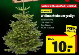 Hagebau Gartenkrone weihnachtsbaum gesägt Angebot