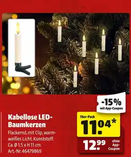 Hagebau Kabellose led-baumkerzen Angebot
