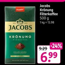 Rossmann Jacobs krönung filterkaffee Angebot