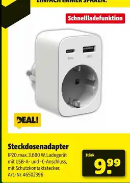 Hagebau Steckdosenadapter Angebot