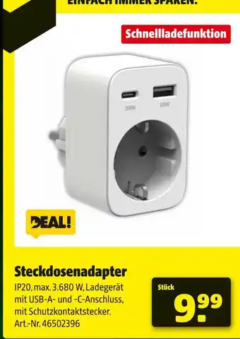 Hagebau Steckdosenadapter Angebot