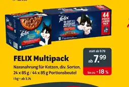Das Futterhaus Felix multipack Angebot