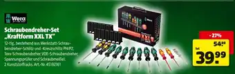 Hagebau Wera schraubendreher-set kraftform xxl tx Angebot