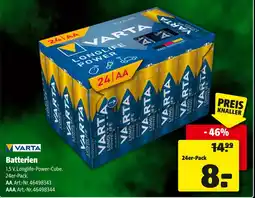 Hagebau Varta batterien aa Angebot