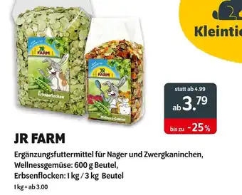 Das Futterhaus Jr farm erbsenflocken Angebot