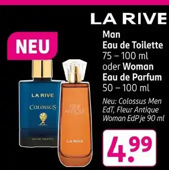 Rossmann La rive man eau de toilette Angebot
