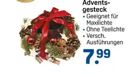 Rossmann Adventsgesteck Angebot